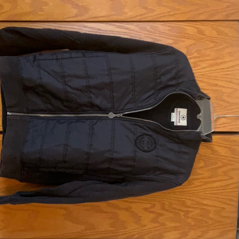 Men's Black Quilted Jacket